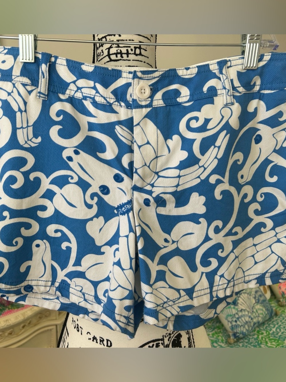 Lilly Pulitzer Gabby Gators texted shorts, Size 4 - Picture 5 of 13